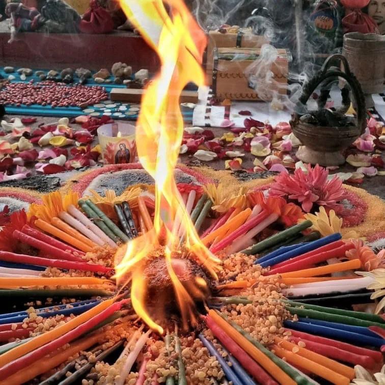 28/08 SACRED FIRE CEREMONY CHOLQ’IJ MAYA