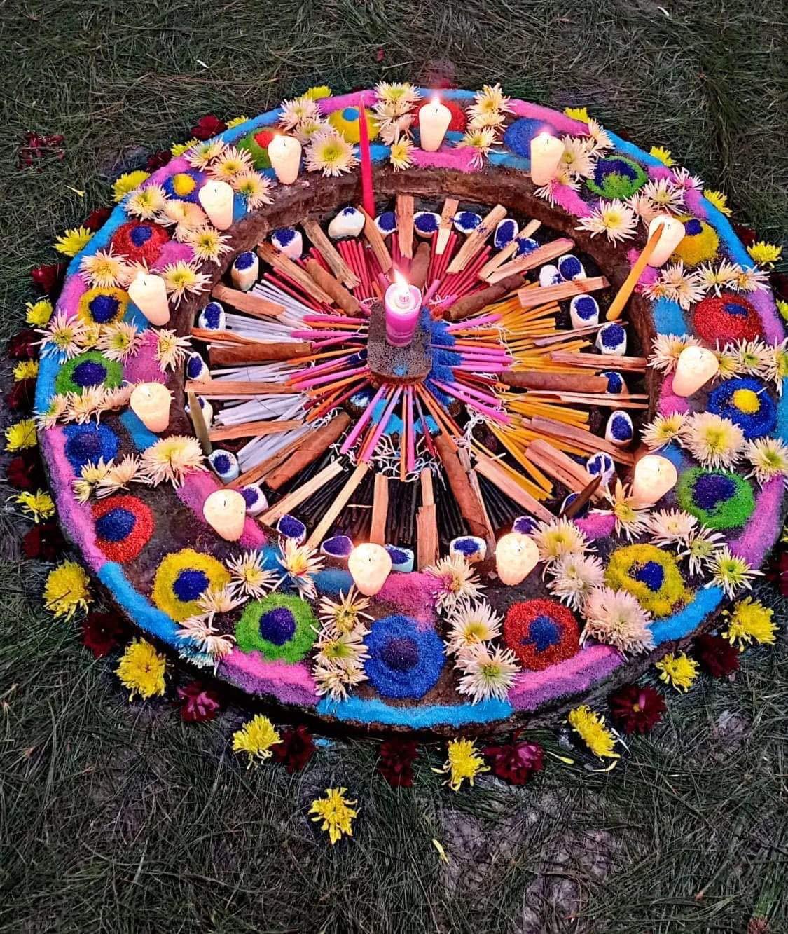 28/08 SACRED FIRE CEREMONY CHOLQ’IJ MAYA