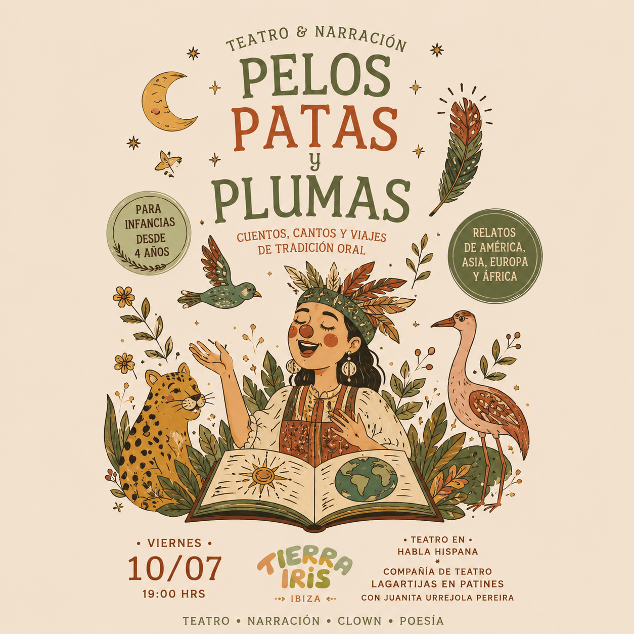 10/07 Pelos Patas y Plumas - Teatro Ninos